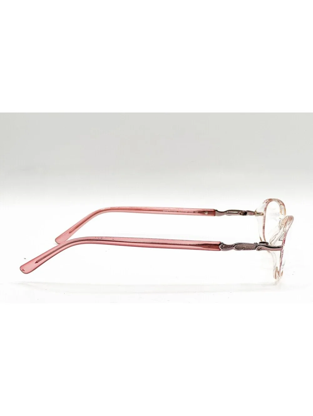 Manhattan Mdx S3249 30 Clear Brown Authentic Eyeglasses W/ Clip 53-15-135